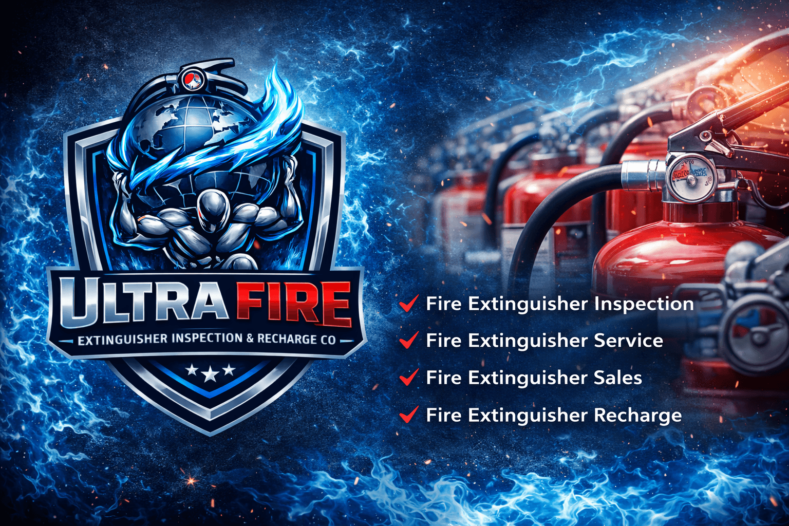 Ultra Fire Extinguisher Inspection & Recharge Co. - Fire Extinguisher Inspection, Service, Sales, and Recharge